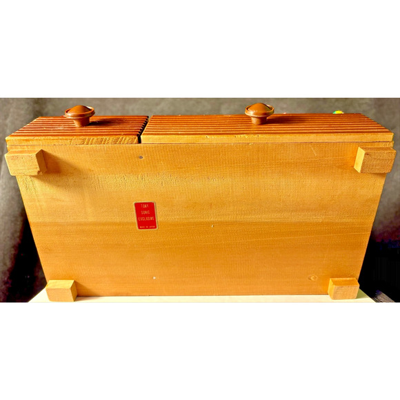 Vintage Japanese-Made Swiss Chalet Style Musical Jewelry Box - Picture 7 of 9